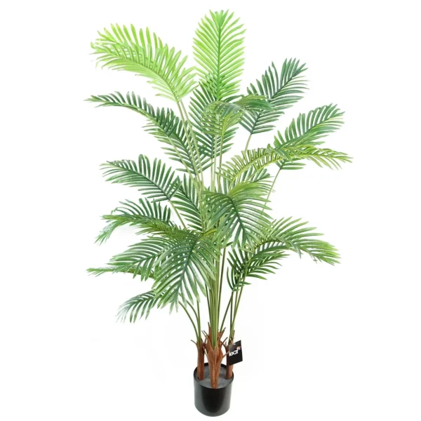 150cm Artificial Areca Palm Tree in Black Pot