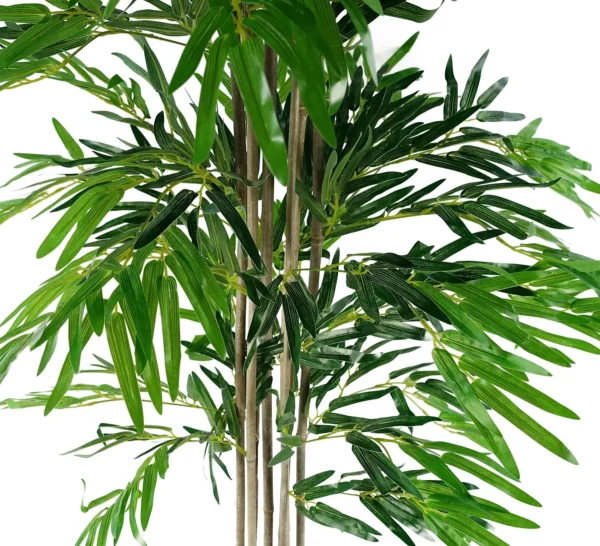 Artificial Bamboo Plants Trees Green - Image 3