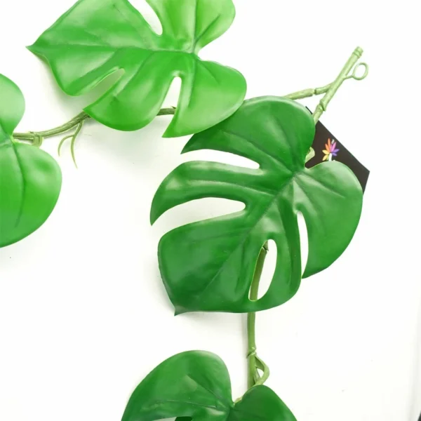 180cm Artificial Trailing Hanging Monstera Plant Realistic - Image 2