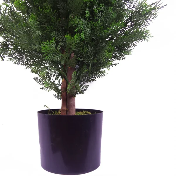 Artificial Cypress Cedar Topiary Tree Artificial 120cm Plant - Image 2