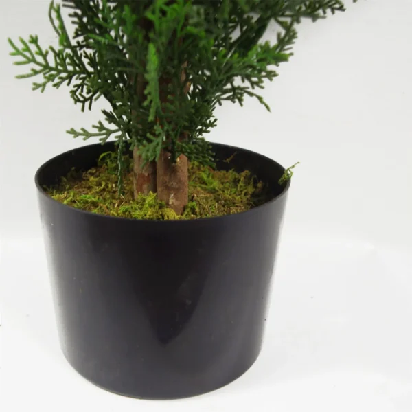 Artificial Cypress Cedar Topiary Tree Artificial 90cm Plant - Image 2