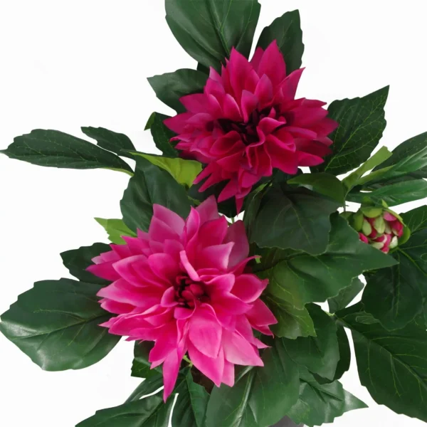 Artificial Dhalia Plant Flowers Plant Pink - Image 2