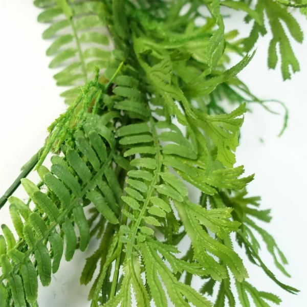 140cm Artificial Trailing Hanging Fern Garland Plant Realistic - Image 3