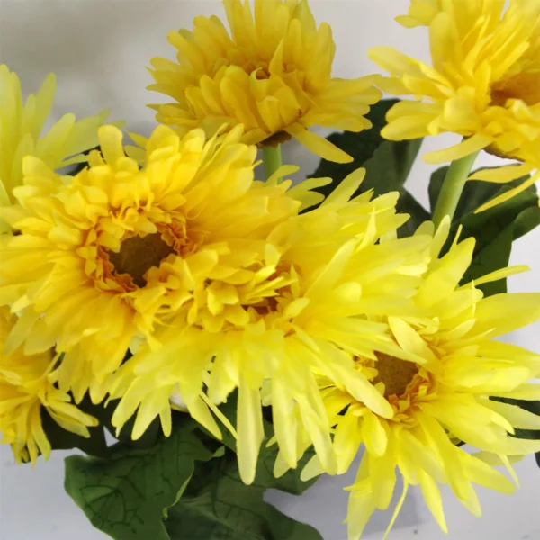 Artificial Daisy Plant Flowers Plant Yellow - Image 2