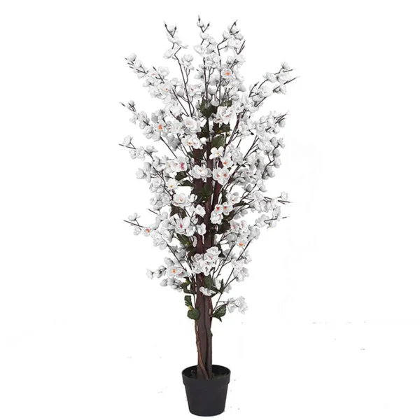 Artificial Blossom Tree White 120cm Fully