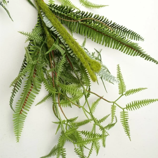 180cm Artificial Trailing Hanging Fern Garland Plant Realistic - Image 2