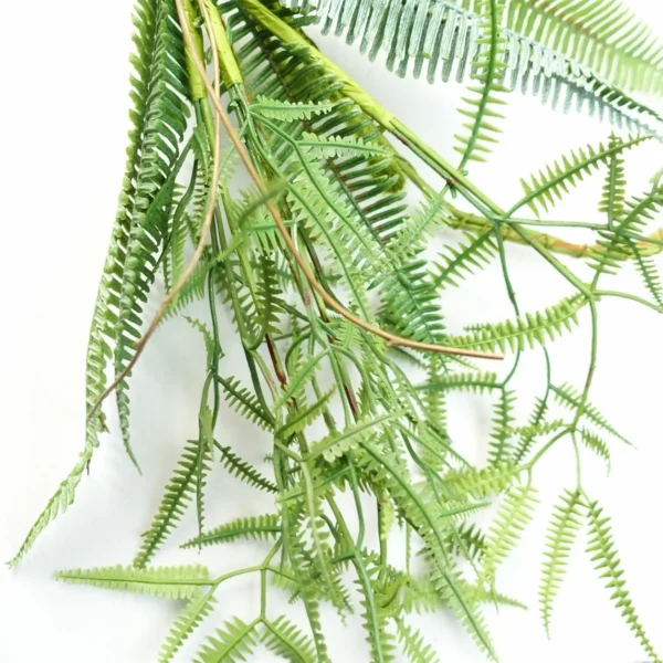 180cm Artificial Trailing Hanging Fern Garland Plant Realistic - Image 3