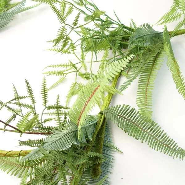 Artificial Hanging Plant Fern Garland Plant - Image 4