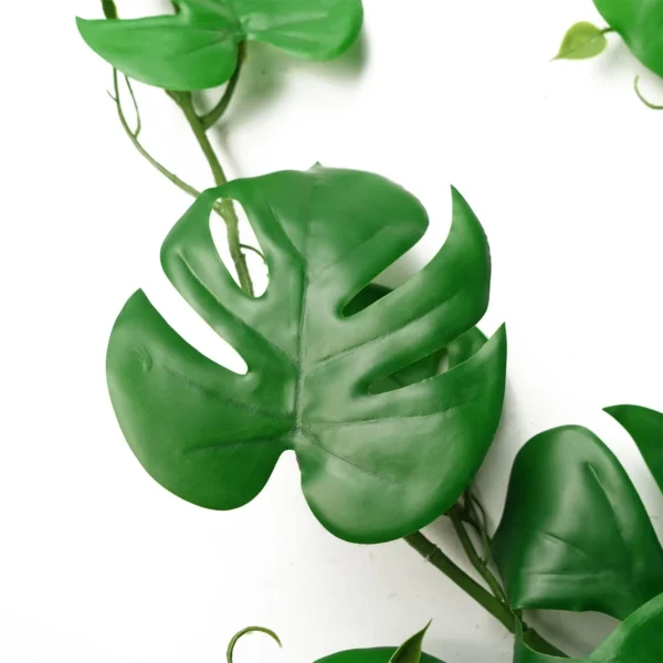 Artificial Hanging Plant Monstera Plant Pack x 6 - Image 3