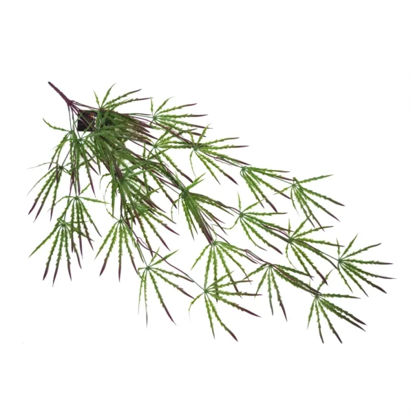 Artificial Foliage Hanging Acer Fern Plant - Image 4