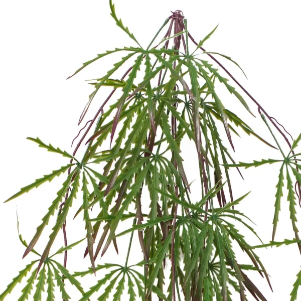 Artificial Foliage Hanging Acer Fern Plant - Image 6