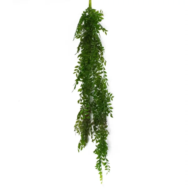 Artificial Hanging Fern Plant 100cm Pearls Fern Plant Pack x 6 - Image 6