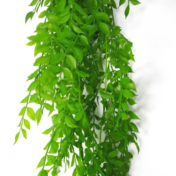 Artificial Hanging Fern Plant 100cm Pearls Fern Plant Pack x 6 - Image 3