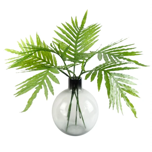 Artificial Foliage Green Palm Leaf 95cm - Image 2