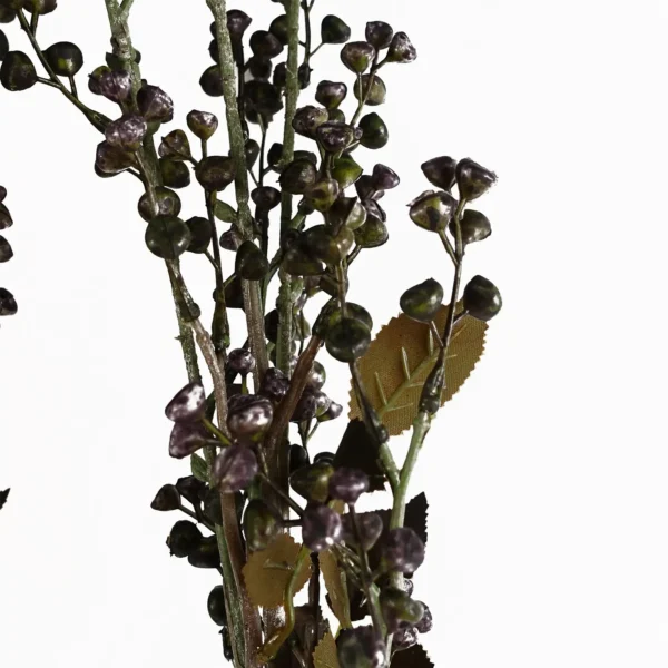 Artificial Foliage Dark Berry Stem 85cm - Image 3