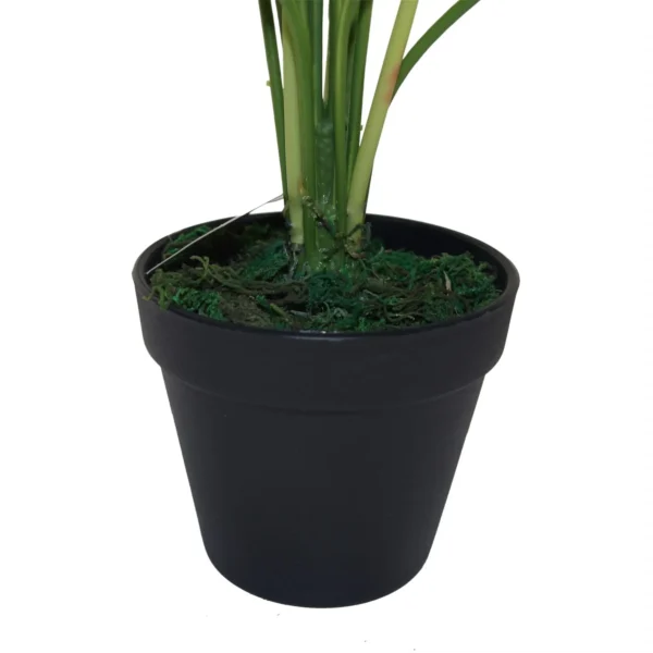 Artificial Foliage Plant Pot 60cm Aralia Plants - Image 2