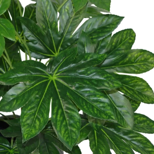 Artificial Foliage Plant Pot 60cm Aralia Plants - Image 3