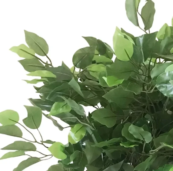 Artificial Ficus Tree Plant Green Mini Bushy Ficus 60cm Plant - Image 4