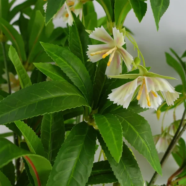 Artificial Foliage Hainan Elaeocarpus Stem 90cm - Image 3