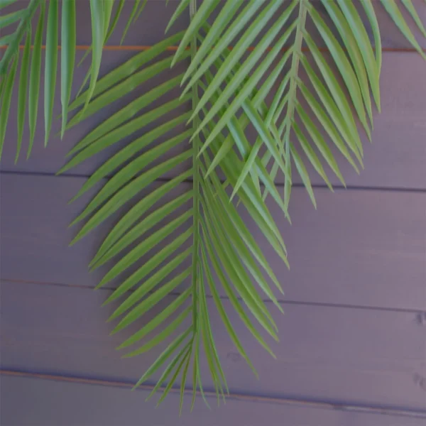 Artificial Hanging Fern Plant 120cm Artificial Hanging Palm Plant - Image 2