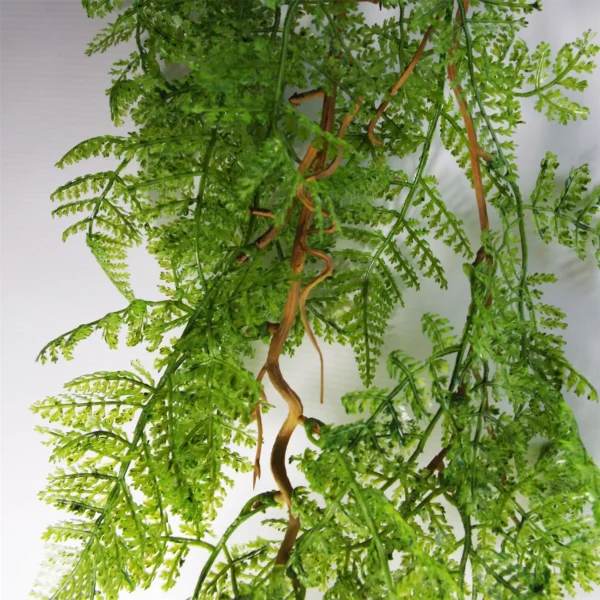 Artificial Hanging Plant 100cm Maidenhair Fern Plant - Image 2