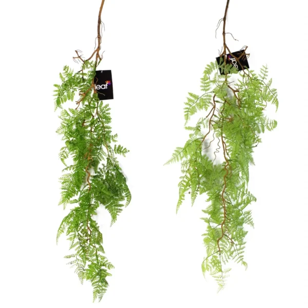 Artificial Hanging Plant 100cm Maidenhair Fern Plant - Image 5