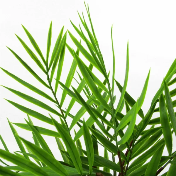 Artificial Fern Plant Realistic 40cm Artificial Bamboo Palm Bush Plant - Image 3