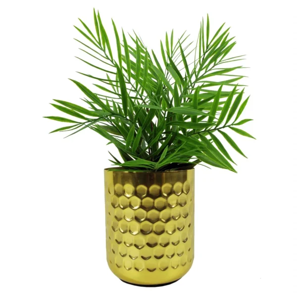 Artificial Fern Plant Realistic 40cm Artificial Bamboo Palm Bush Plant - Image 5