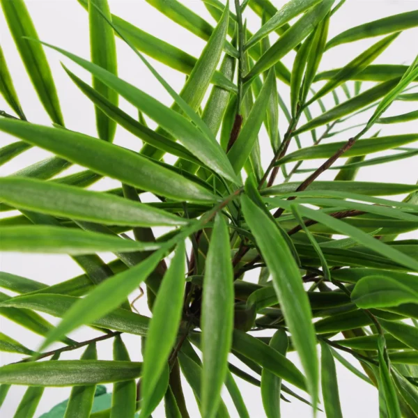 Artificial Fern Plant Realistic 40cm Artificial Bamboo Palm Bush Plant - Image 6