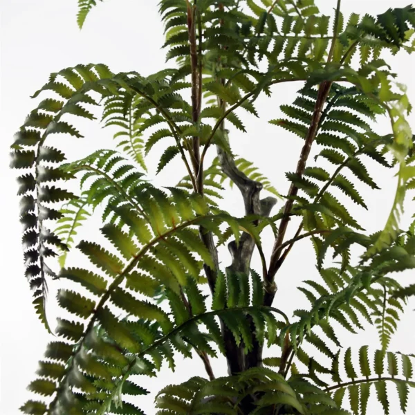 Artificial Fern Tree Plant in Decorative Planter - Image 3