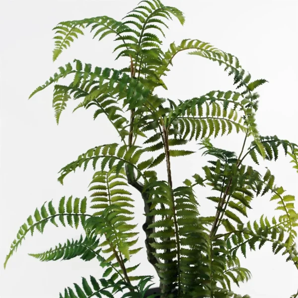 Artificial Fern Tree Plant in Decorative Planter - Image 4