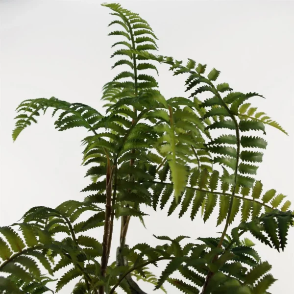 Artificial Fern Tree Plant in Decorative Planter - Image 5