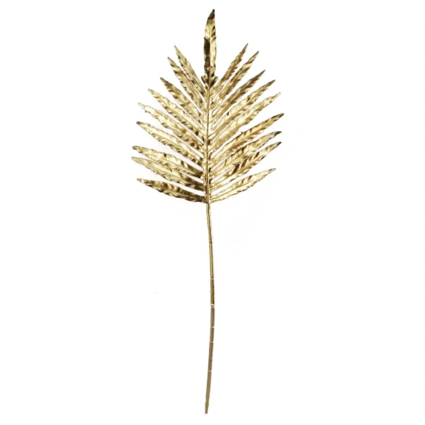 Artificial Foliage Gold Palm Leaf 95cm - Image 3