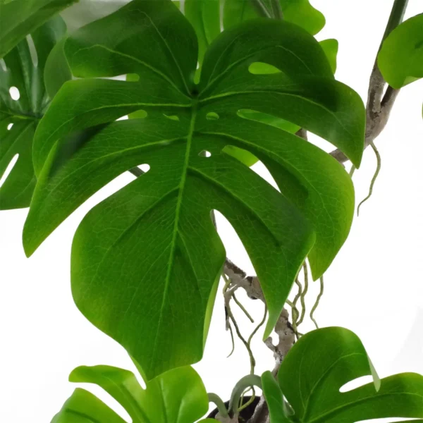 Artificial Monstera Plant Cheese Plant Twisted 120cm 120cm - Image 2