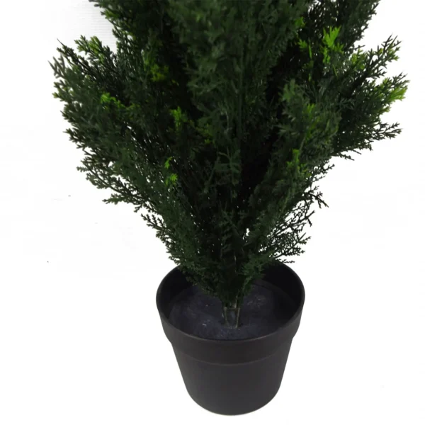 Artificial Outdoor UV Cedar Topiary Tree Artificial 90cm Plant - Image 2