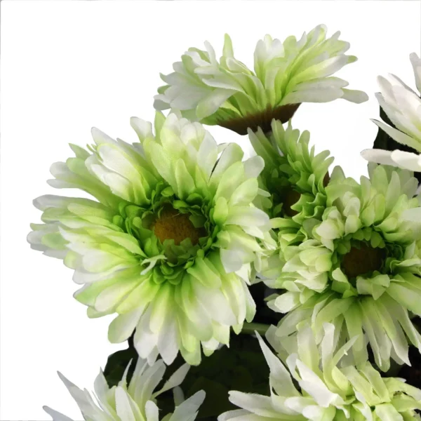 Artificial Plant Flowers Daisy Plant White - Image 2