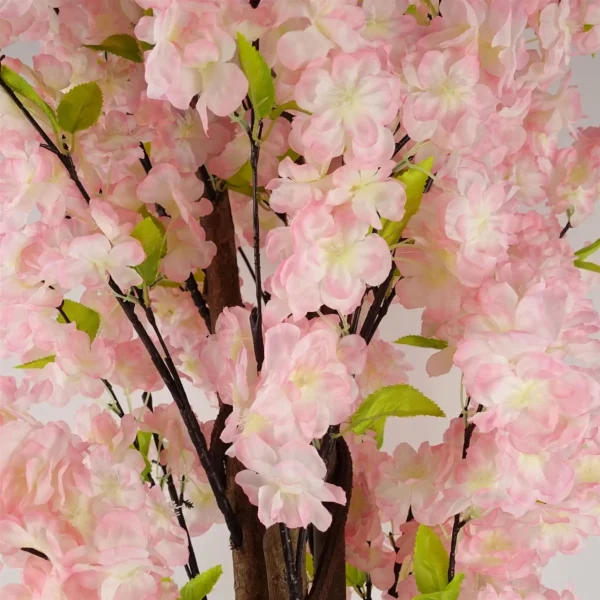 Artificial Pink Blossom Tree - Image 3