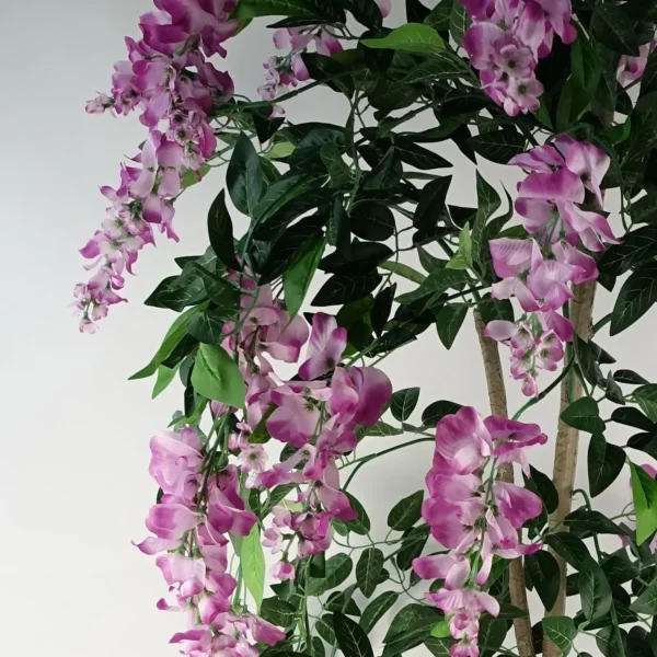 Artificial Pink Purple Wisteria Tree - Image 5