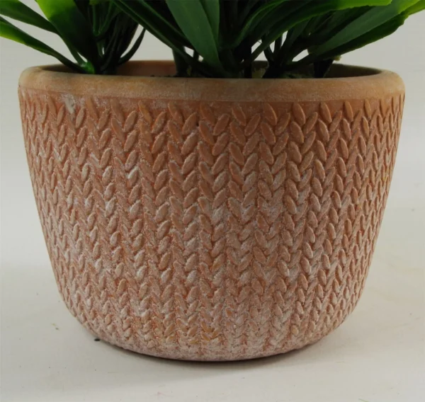 Artificial Plant Terracotta Pot Honey Shrub - Image 2