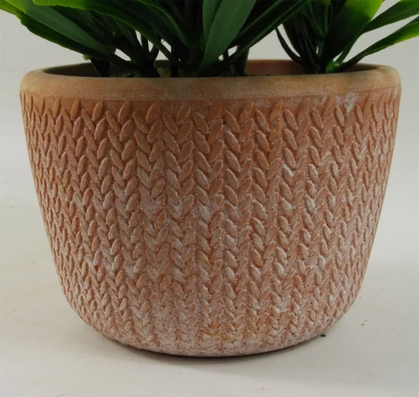 Artificial Houseplant Terracotta Pot Honey Shrub - Image 2