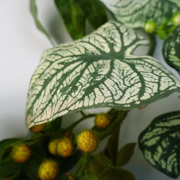 Artificial Hanging Trailing Plant Alocasia Sinuata - Image 4