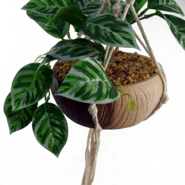 Hanging Artificial Plant Planter - Image 3