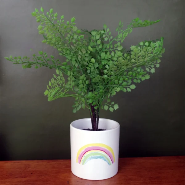 Ceramic Rainbow Ceramic Planter - Image 2