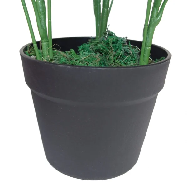 Artificial Schefflera Arboricola Plant Plastic Pot 55cm - Image 2