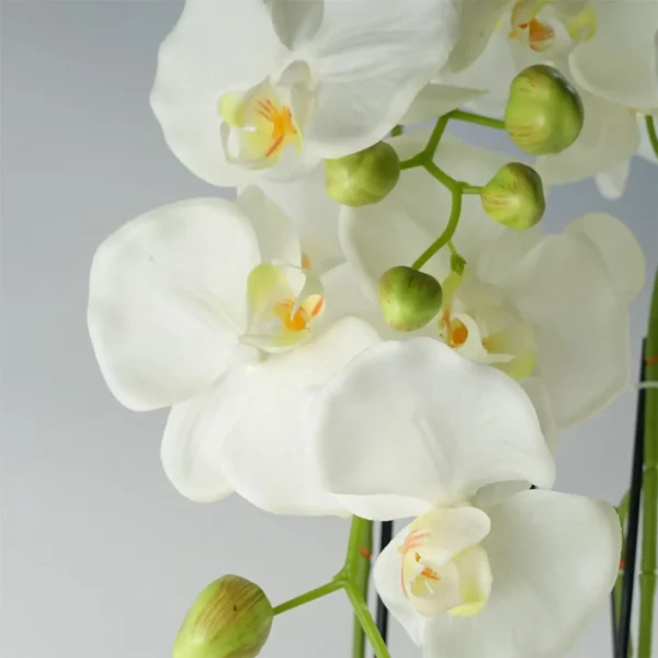 Giant White Orchid Plant - Artificial - 189 flowers REAL TOUCH - Image 3