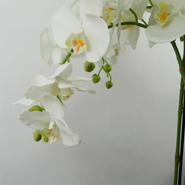 Giant White Orchid Plant - Artificial - 189 flowers REAL TOUCH - Image 4