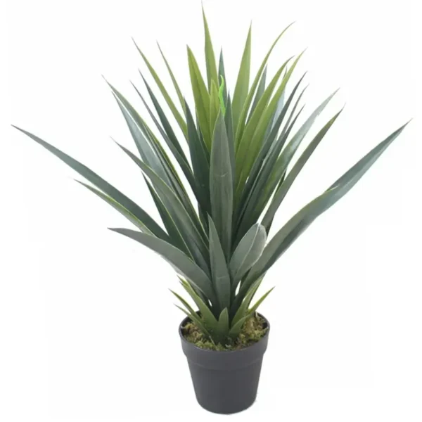 Artificial Yukka Tropical Plant 60cm Agave Spiky Tropical Plants