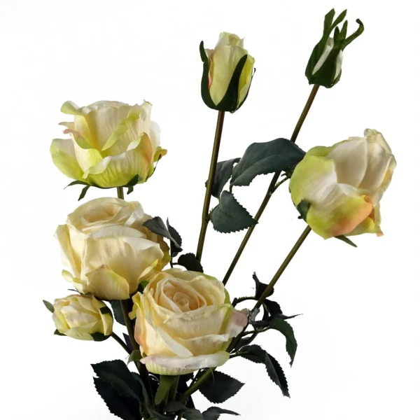 Cream Rose Artificial Flowers - Image 3