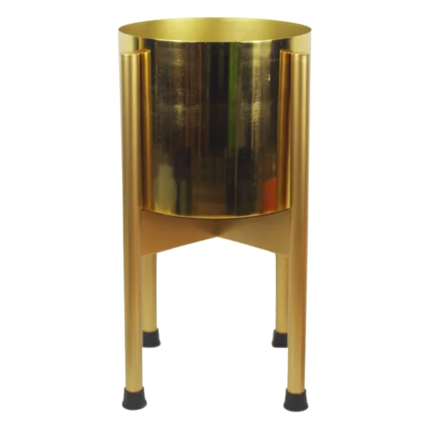 Medium Gold Planter Planter not included 38.5cm x 18cm - Image 2