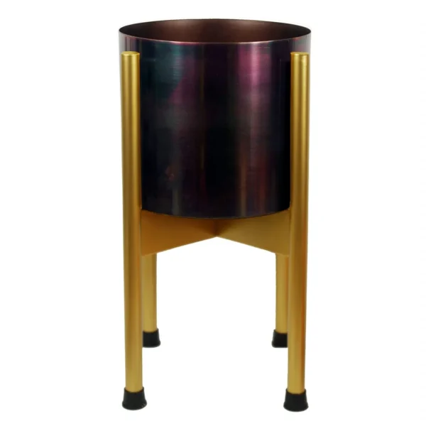 Medium Gold Planter Planter not included 38.5cm x 18cm - Image 4